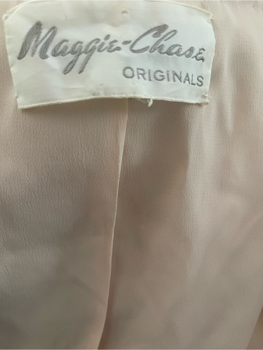 Vintage Maggie Chase Skirt Set with Faux Fur Collar - Picture 13 of 15